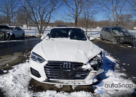 2019 Audi A5 45 Premium from USA, damaged, VIN WAUBNCF59KA045771